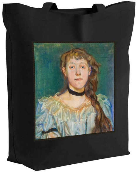 Torba z naszywką Portret Marii Waśkowskiej Stanisław Wyspiański