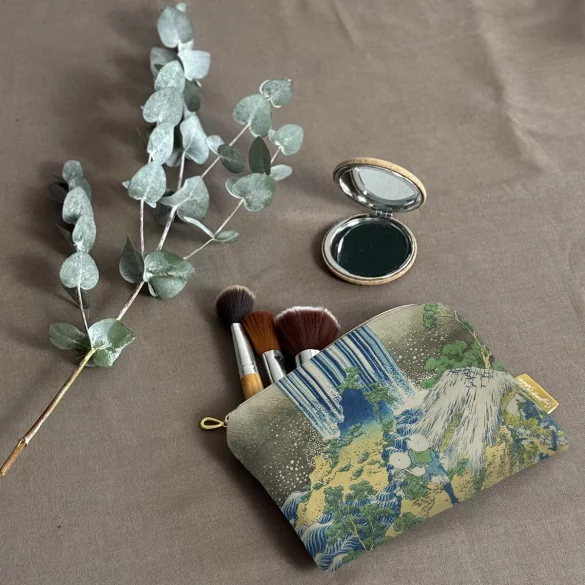 Kosmetyczka mini Wodospady Yoro w prowincji Mino Katsushika Hokusai