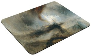 Podkładka Śnieżyca: Parowiec na wejściu do portu William Turner 60x40cm