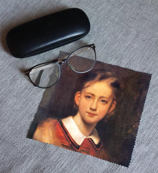 Ściereczka do okularów Portret dziewczynki Artur Grottger
