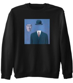Bluza z naszywką Pielgrzym René Magritte