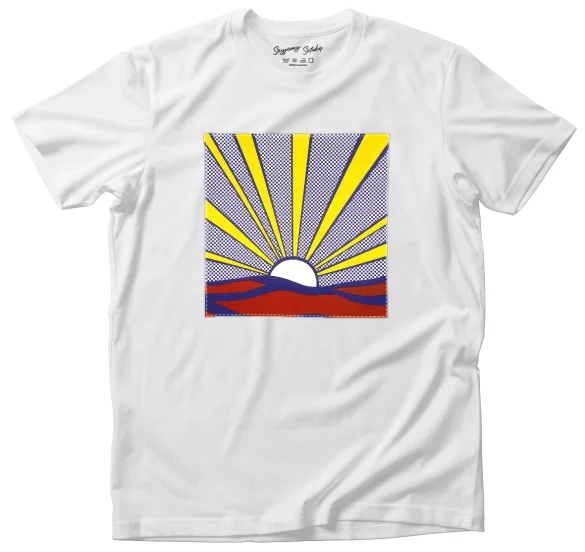 Koszulka z naszywką Landscape Roy Lichtenstein