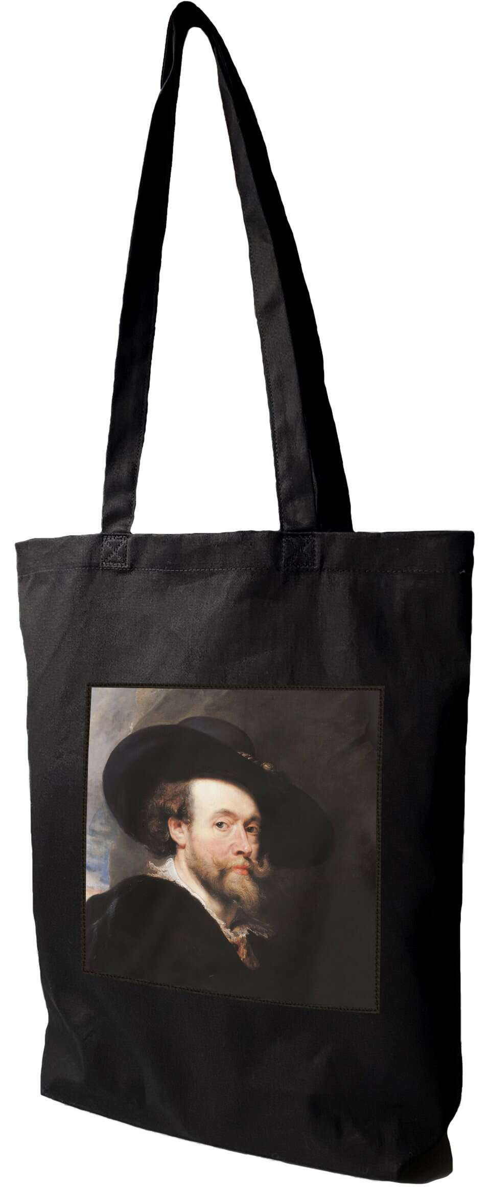 Torba z naszywką Autoportret Peter Paul Rubens, Czarna