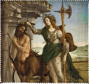 Ściereczka do okularów Pallas Atena i centaur Sandro Botticelli