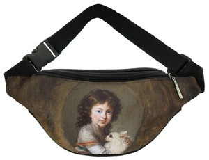 Nerka Portret Elżbiety Mniszchówny z pieskiem Élisabeth Vigée-Lebrun