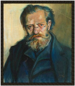 Naszywka Portret Franciszka Wyspiańskiego, ojca artysty Stanisław Wyspiański