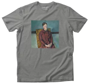 Koszulka z naszywką Madame Cezanne w żółtym fotelu Paul Cezanne