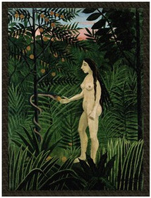 Naszywka Eve Henri Rousseau