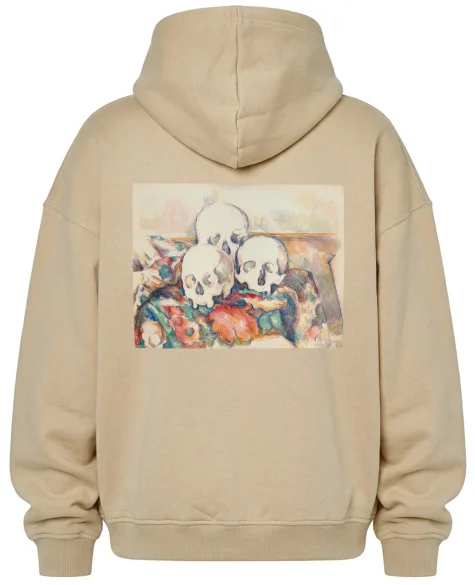 Bluza oversize Trzy czaszki Paul Cezanne