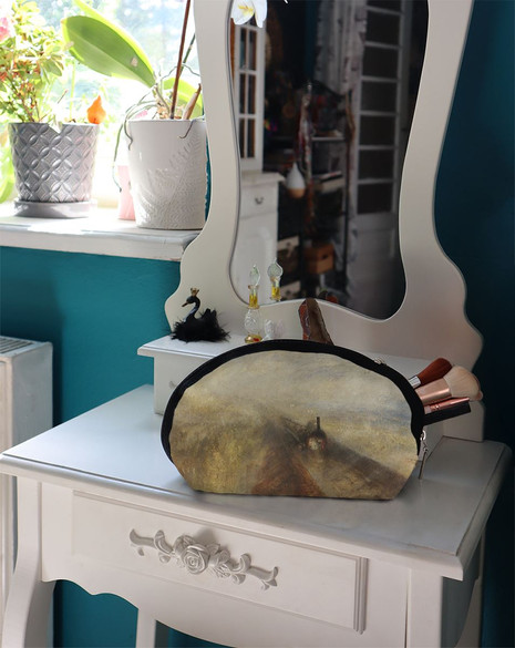 Kosmetyczka Deszcz, para i prędkość - Wielka Zachodnia Kolej William Turner