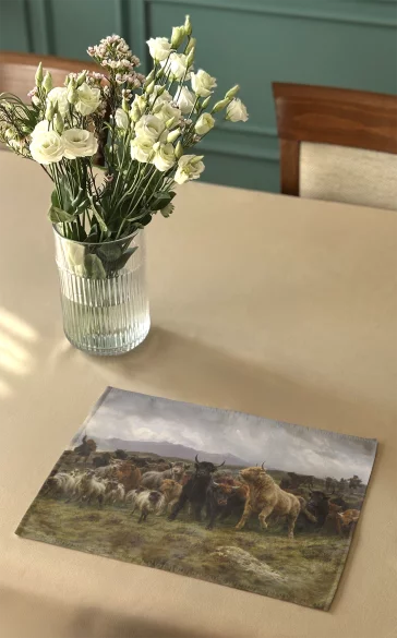 Podkładka na stół Wysokogórska łapanka Rosa Bonheur