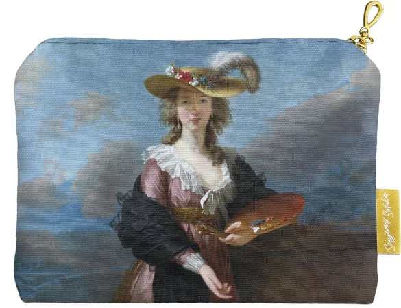 Kosmetyczka mini Autoportret w słomkowym kapeluszu Élisabeth Vigée-Lebrun