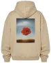 Bluza oversize Róża medytacyjna Salvador Dali