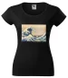 Bluzka damska Wielka Fala w Kanagawie Katsushika Hokusai
