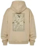 Bluza oversize Zapaśnicy sumo Uzugafuchi Kandayu i Takasaki Ichijuro Katsushika Hokusai