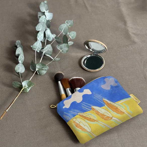 Kosmetyczka mini Pejzaż - Kłosy Władysław Strzemiński