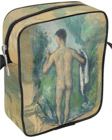 Torba listonoszka Kąpiący się na stojąco, widziany z tyłu Paul Cezanne