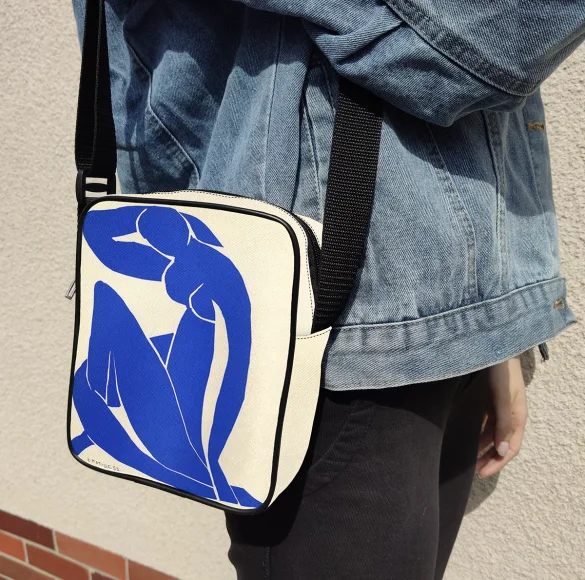 Torba Listonoszka Niebieski akt Henri Matisse