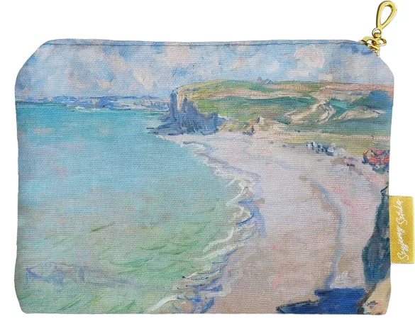 Kosmetyczka mini Plaża w Pourville Claude Monet