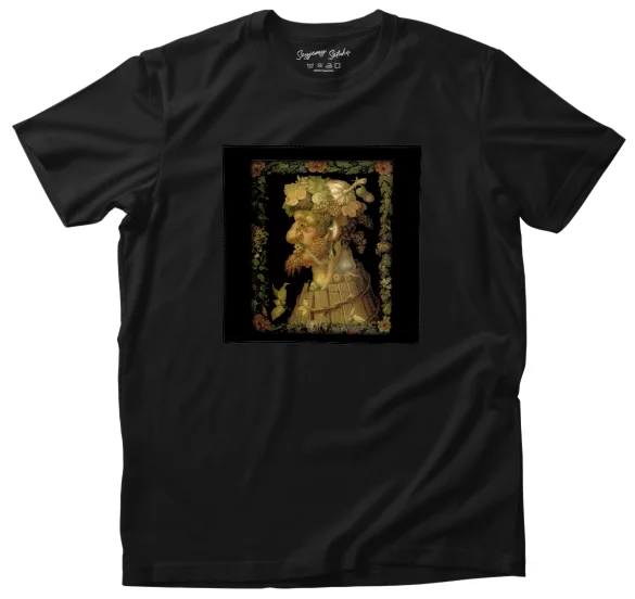 Koszulka z naszywką Jesień Giuseppe Arcimboldo