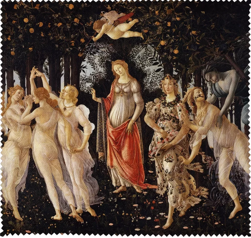 Ściereczka do okularów La primavera (Wiosna) Sandro Botticelli