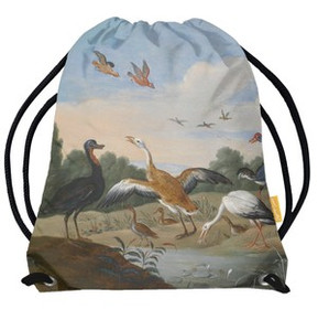 Worek Czaple i kaczki na rzece Jan van Kessel (starszy)