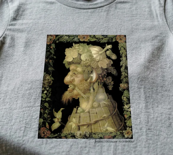 Koszulka z nadrukiem Jesień Giuseppe Arcimboldo