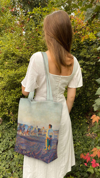 Torba na ramię shopper Orka na Ukrainie Leon Wyczółkowski