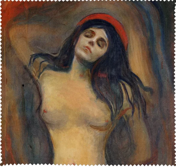 Ściereczka do okularów Madonna Edvard Munch