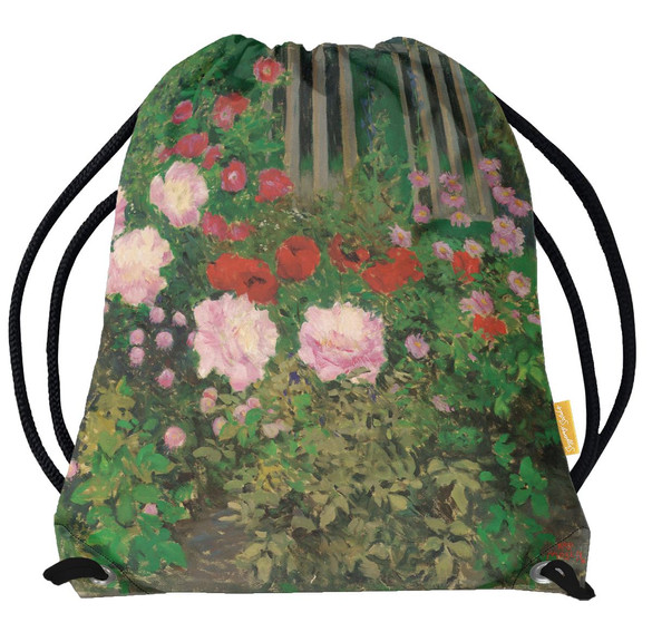 Worek Kwitnące kwiaty na ogrodzeniu ogrodu Koloman Moser