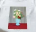 Koszulka z nadrukiem Still life of flowers in a blue vase Henri Rousseau