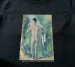 Koszulka z nadrukiem Kąpiący się na stojąco, widziany z tyłu Paul Cezanne