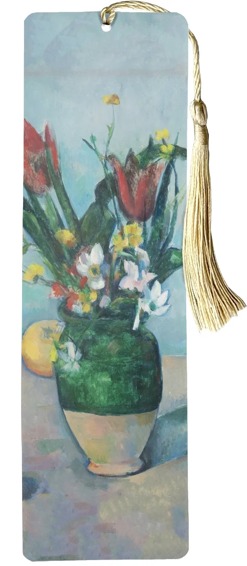 Zakładka do książki Wazon tulipanów Paul Cezanne