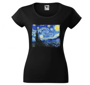 Bluzka damska Gwiaździsta Noc Vincent Van Gogh