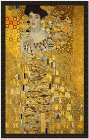 Naszywka Złota Adela Gustav Klimt