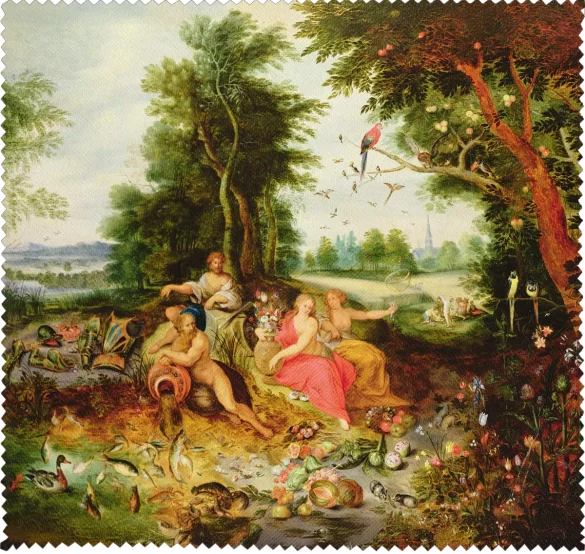 Ściereczka do okularów Cztery Żywioły Jan van Kessel (starszy) 