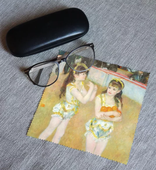 Ściereczka do okularów Akrobaci w Cirque Fernando Pierre-Auguste Renoir