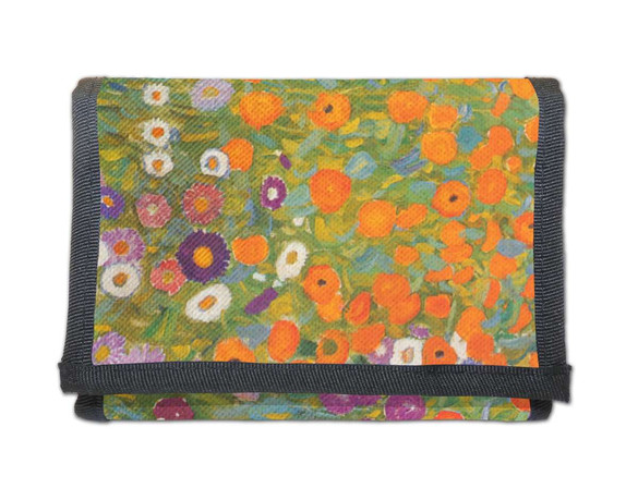Portfel Flower garden Gustav Klimt