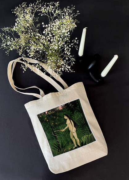 Torba z naszywką Eve Henri Rousseau