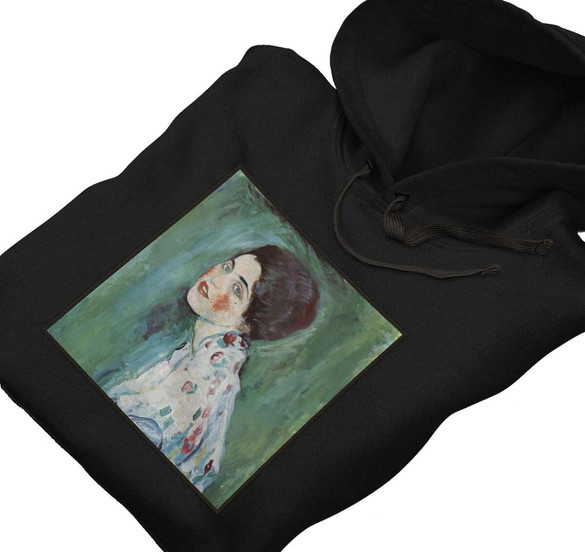 Bluza z naszywką Portret kobiety Gustav Klimt