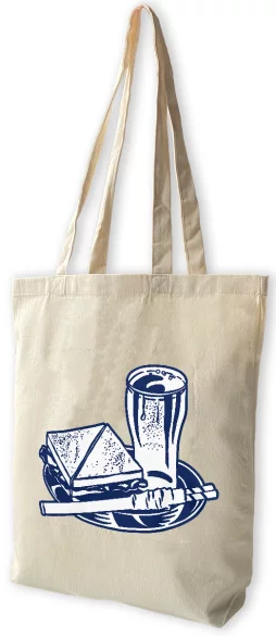 Torba bawełniana Sandwich and soda Roy Lichtenstein