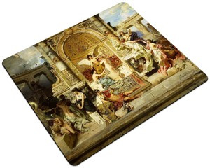 Podkładka Kurtyna teatru Juliusza Słowackiego w Krakowie Henryk Siemiradzki 24x19cm