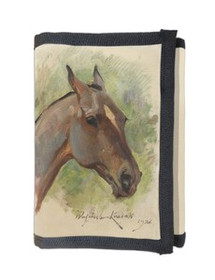 Portfel Głowa gniadego konia Wojciech Kossak