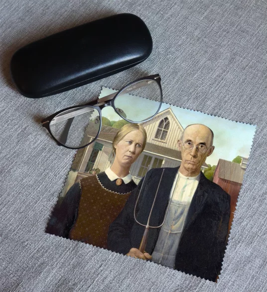 Ściereczka do okularów American Gothic Grant Wood