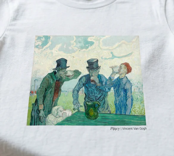 Bluzka damska Pijący Vincent Van Gogh