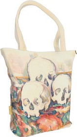Torba na ramię shopper Trzy czaszki Paul Cezanne