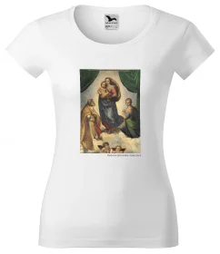 Bluzka damska Madonna Sykstyńska Rafael Santi
