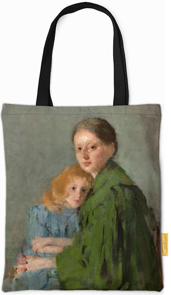 Torba na ramię Portret kobiety z małą dziewczynką (Matka z dzieckiem) Olga Boznańska