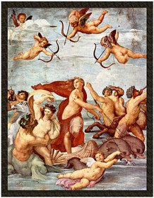 Naszywka Nimfa Galatea Rafael Santi