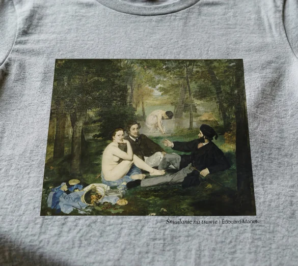 Koszulka z nadrukiem Śniadanie na trawie Édouard Manet